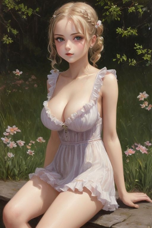 ビクトリアン美少女絵画 サンプル5ページ目