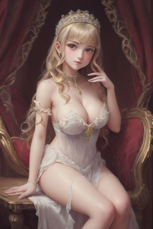 ビクトリアン美少女絵画 サンプル6ページ目