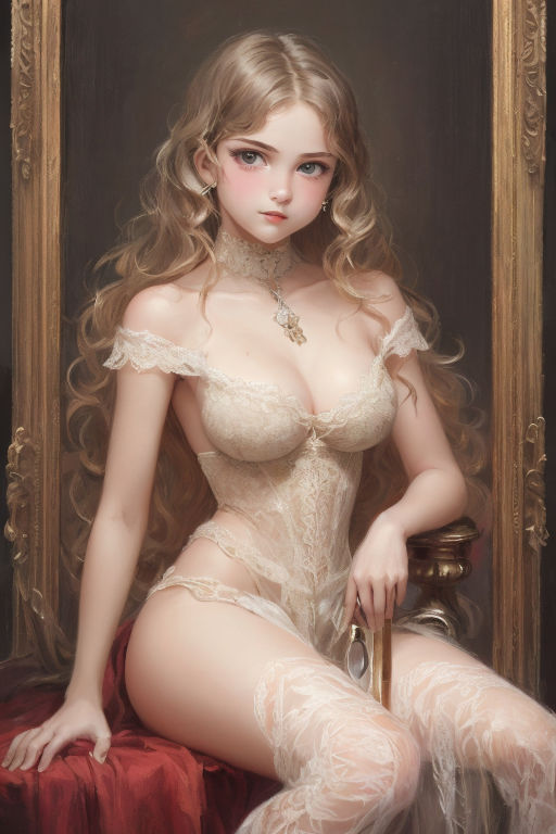 ビクトリアン美少女絵画 サンプル9ページ目