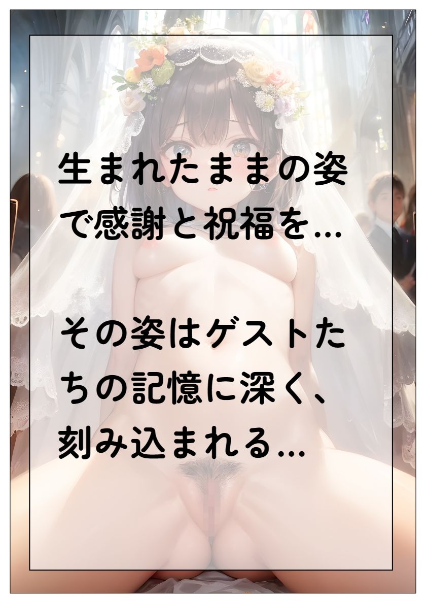 ヌード・ウェディング 〜生まれたままの姿でゲストへの感謝を示す全裸の花嫁達〜【総集編】 サンプル2ページ目