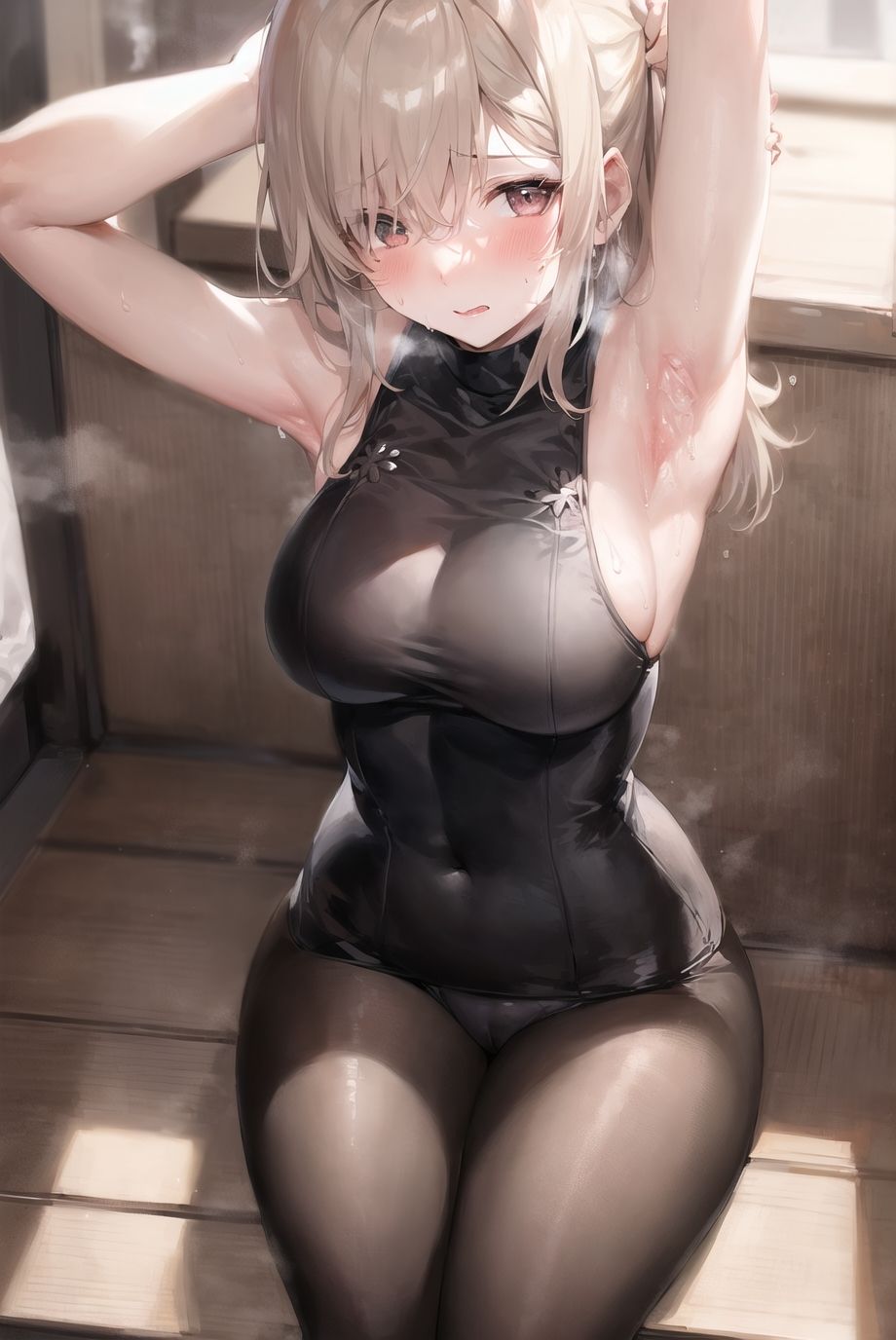 汗まみれでムレムレな腋をみせてもらってもよろしいでしょうか？ サンプル5ページ目