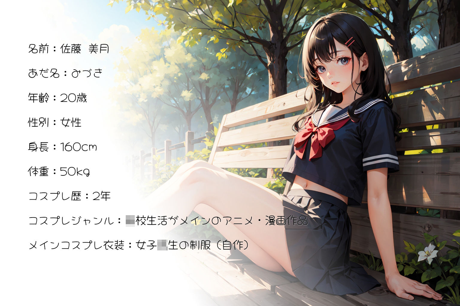 孤独と美しさの共存 - 隠れた佐藤美月の秘密 サンプル1ページ目