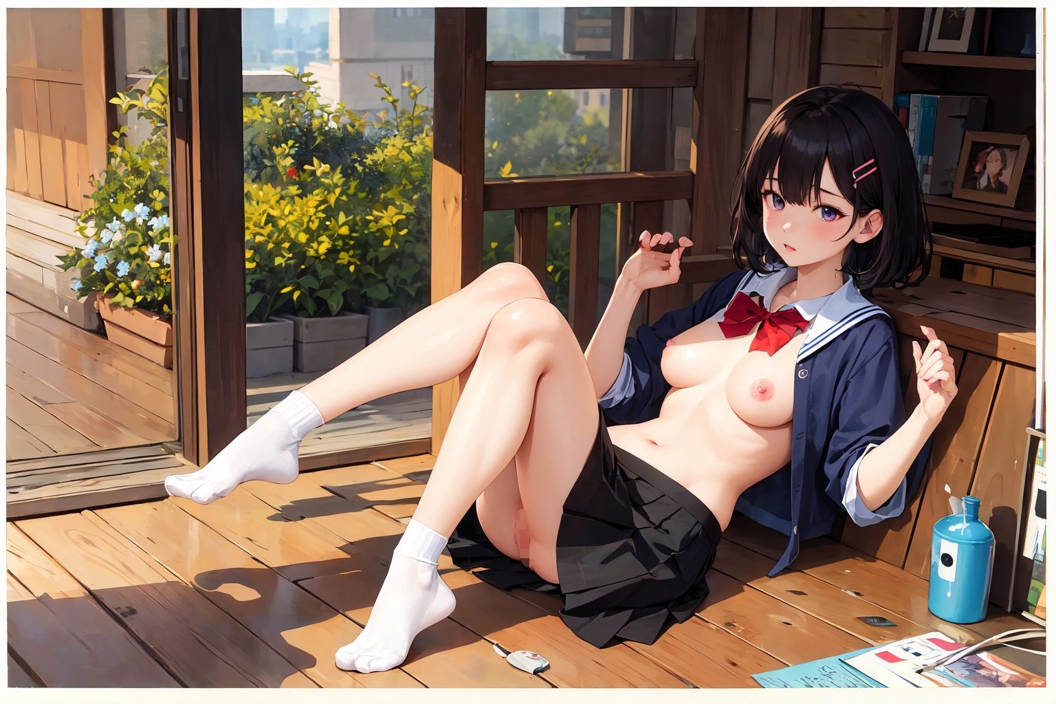 孤独と美しさの共存 - 隠れた佐藤美月の秘密 サンプル7ページ目
