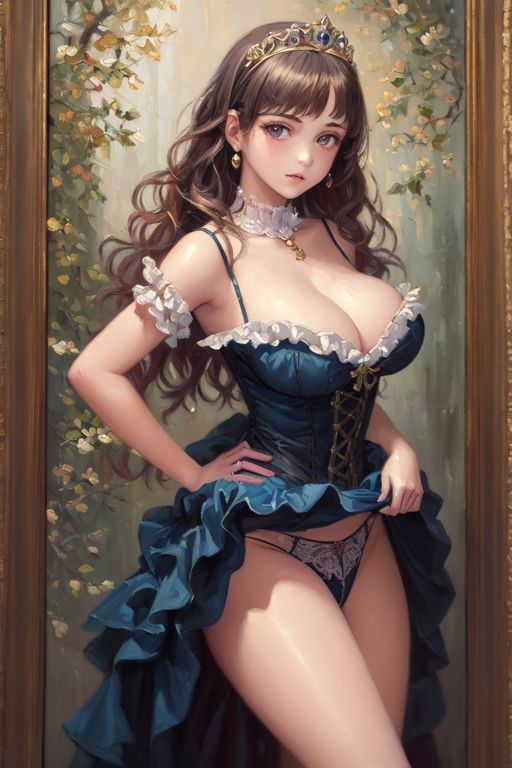 ビクトリアンおパンツ絵画 サンプル1ページ目