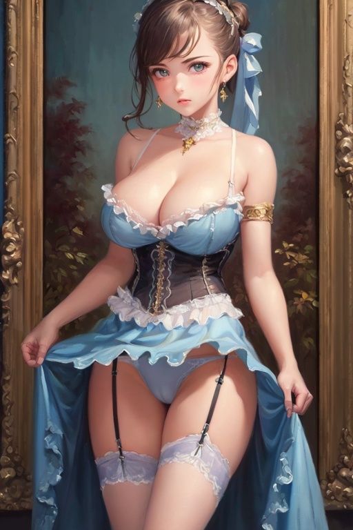 ビクトリアンおパンツ絵画 サンプル2ページ目
