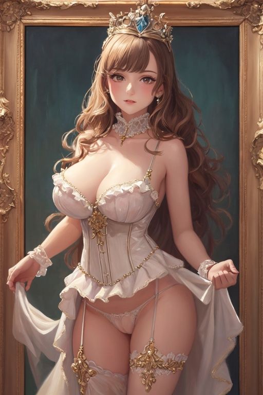 ビクトリアンおパンツ絵画 サンプル4ページ目