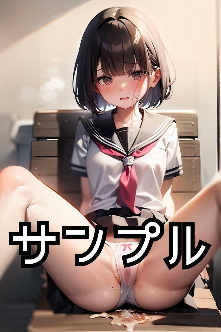 漏らしちゃった…その1 サンプル4ページ目