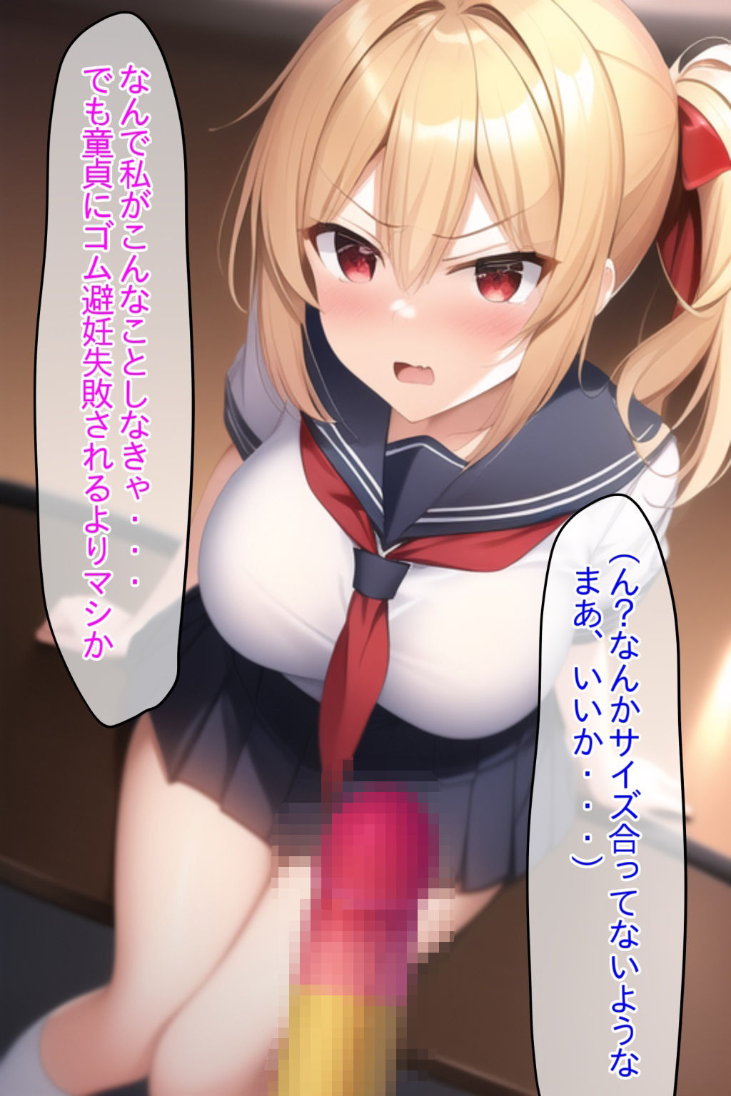 彼氏持ち陽キャ女子とSEX実習！危険日こっそり中出しNTR サンプル4ページ目