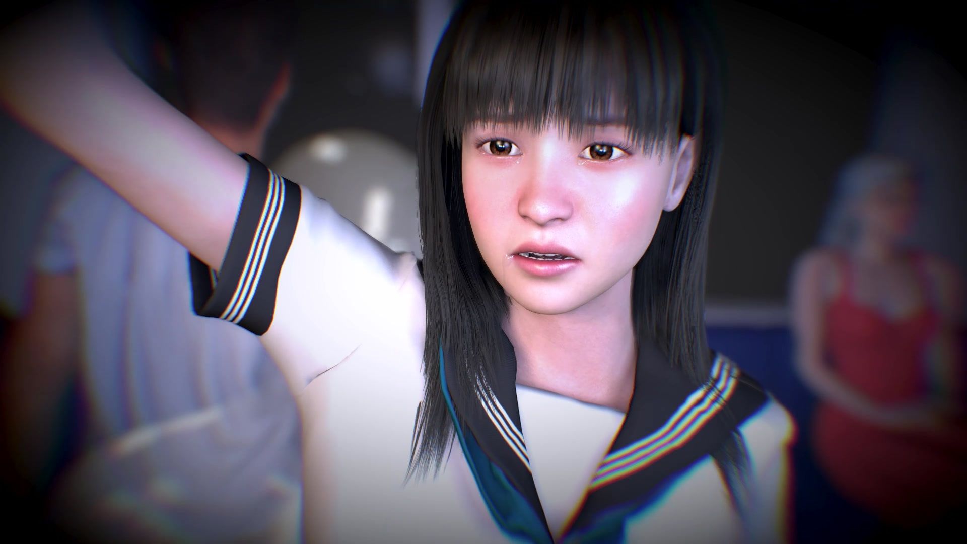 黒髪セーラー服と透明人間〜電車内でいたずらし放題〜 サンプル6ページ目