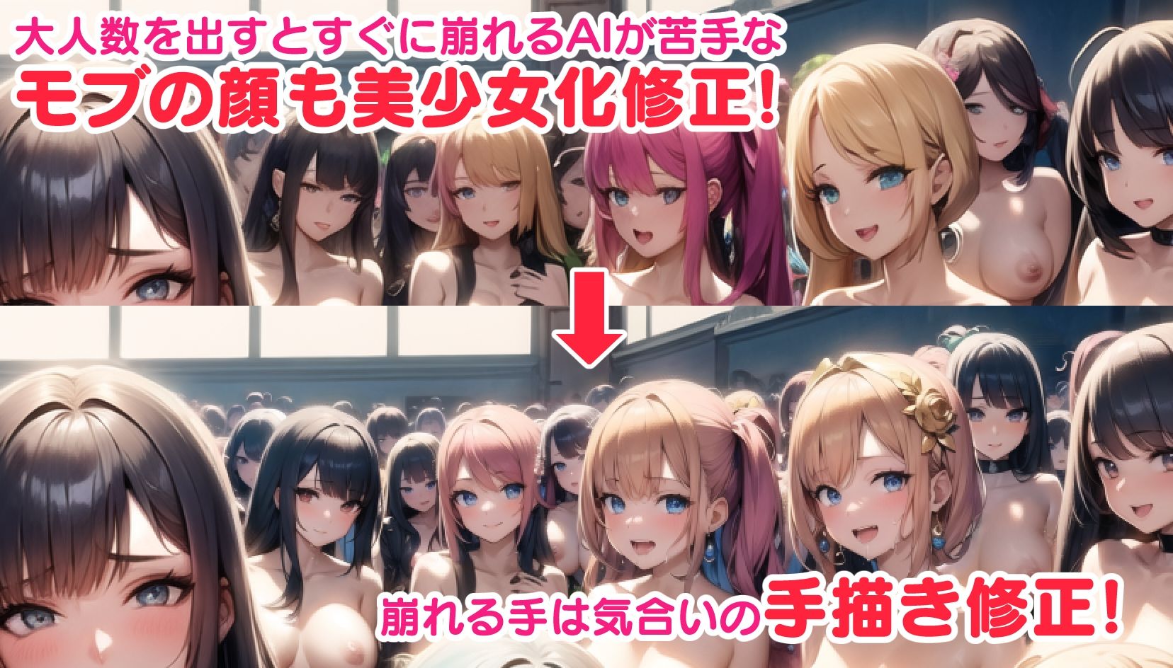 ようこそ！肉便女学院へ！〜美少女を次々ハメ散らかして使い捨てる超ハーレムな日常生活〜 サンプル3ページ目