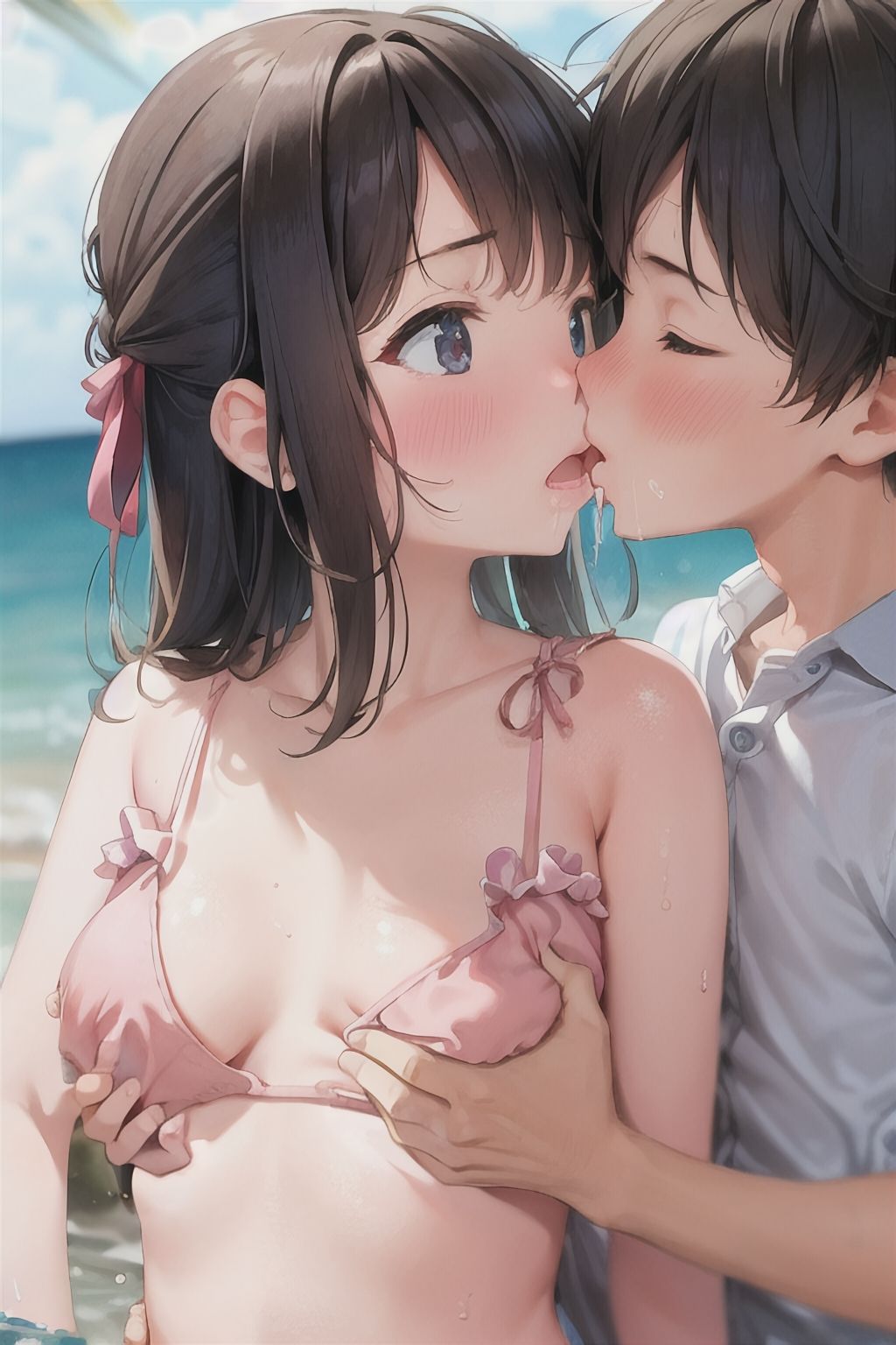 セクハラビーチへようこそ サンプル3ページ目