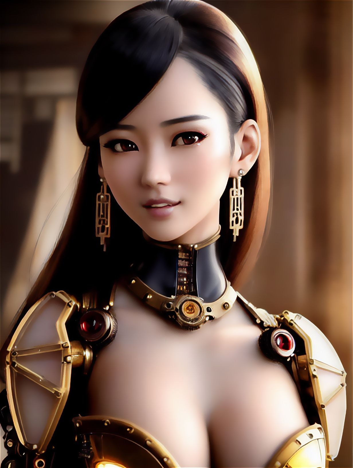 機械仕掛けの美女 サンプル2ページ目