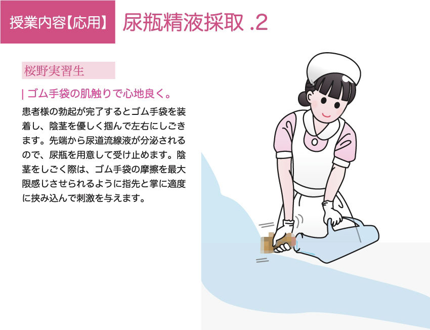 性欲処理クリニック2【看護実習生編】 サンプル3ページ目