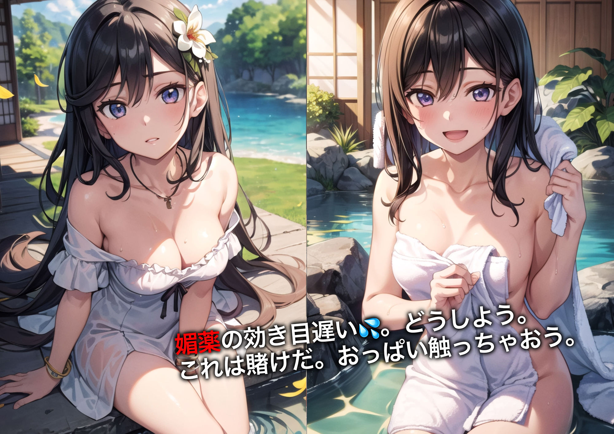 旅館跡取り娘 撮影会エロCG集【AI生成】 サンプル4ページ目