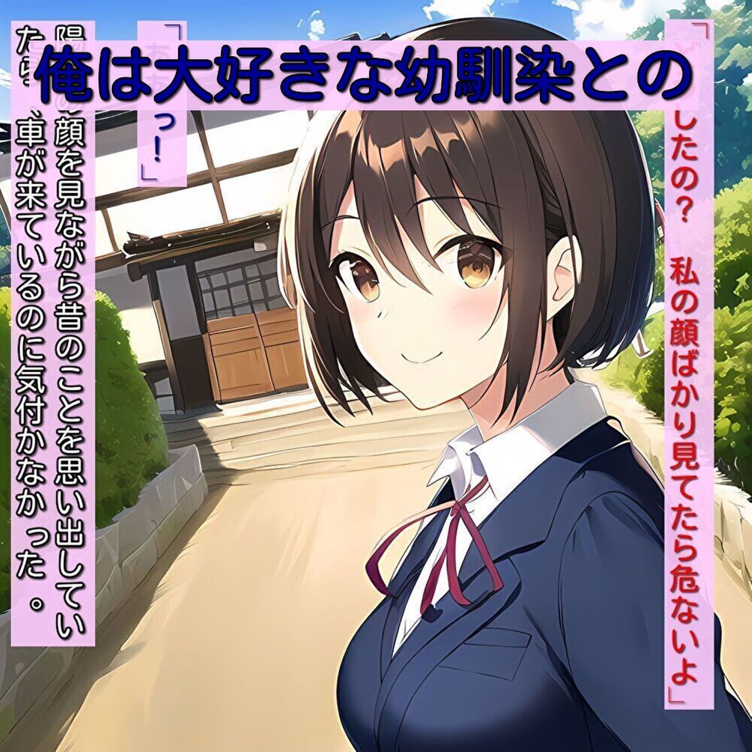 BSSな巨乳幼馴染みを親友に寝取られたんだが、クール系委員長にセックスのテクニックを叩き込まれて、寝取り返ししようとする話 サンプル1ページ目