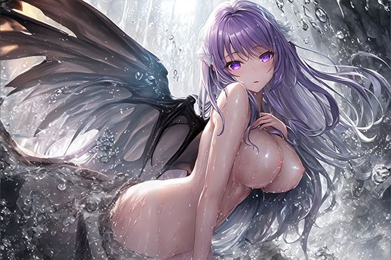 濡れサキュバスの美 / R-18 CG集 （74枚） サンプル3ページ目
