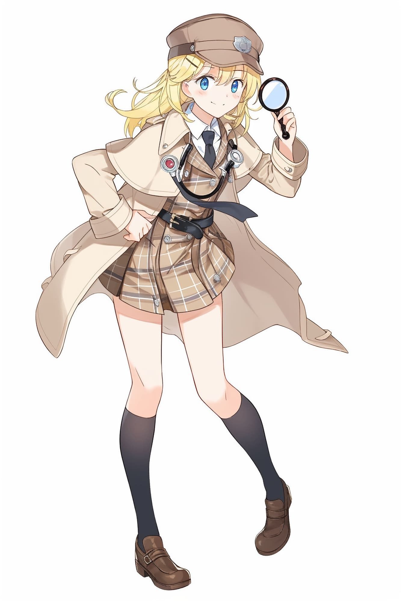 【女キャラ全身立ち絵ジョブ別5】著作権フリーの高解像度素材（100枚） サンプル9ページ目