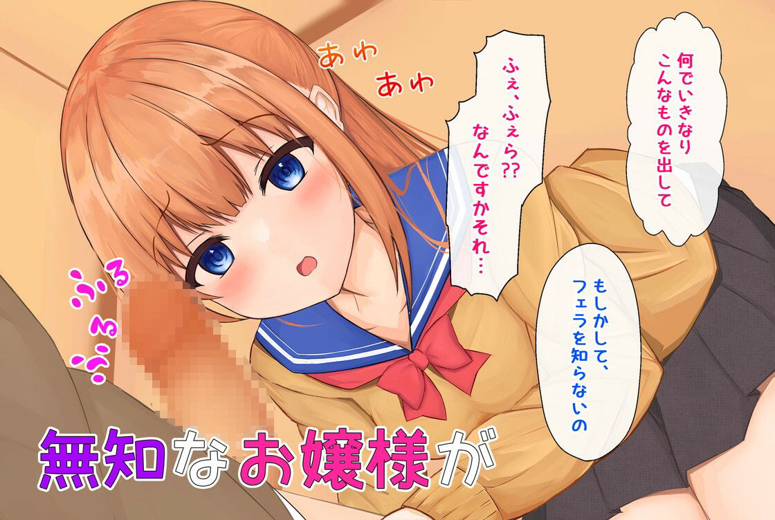 お嬢様、パパ活にはまる サンプル1ページ目