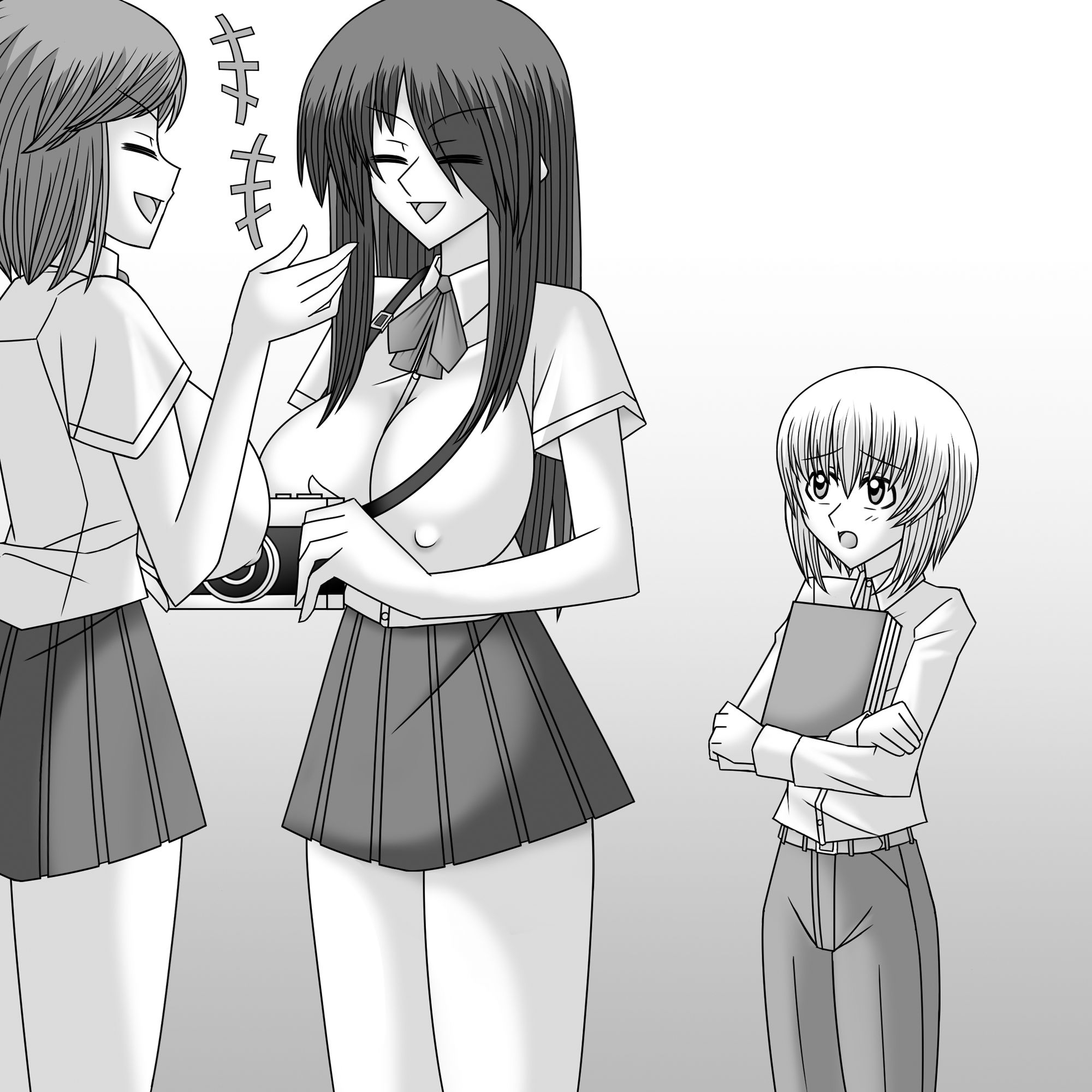 共学化したばかりで女子ばっかりの学校に転校したボクは性的にイジメられる-ミカ編- サンプル9ページ目
