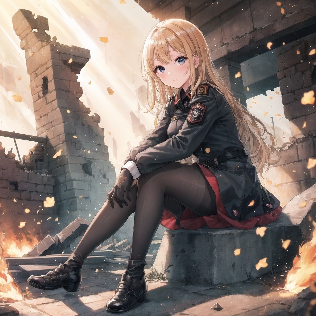 戦場の敗北少女 サンプル2ページ目