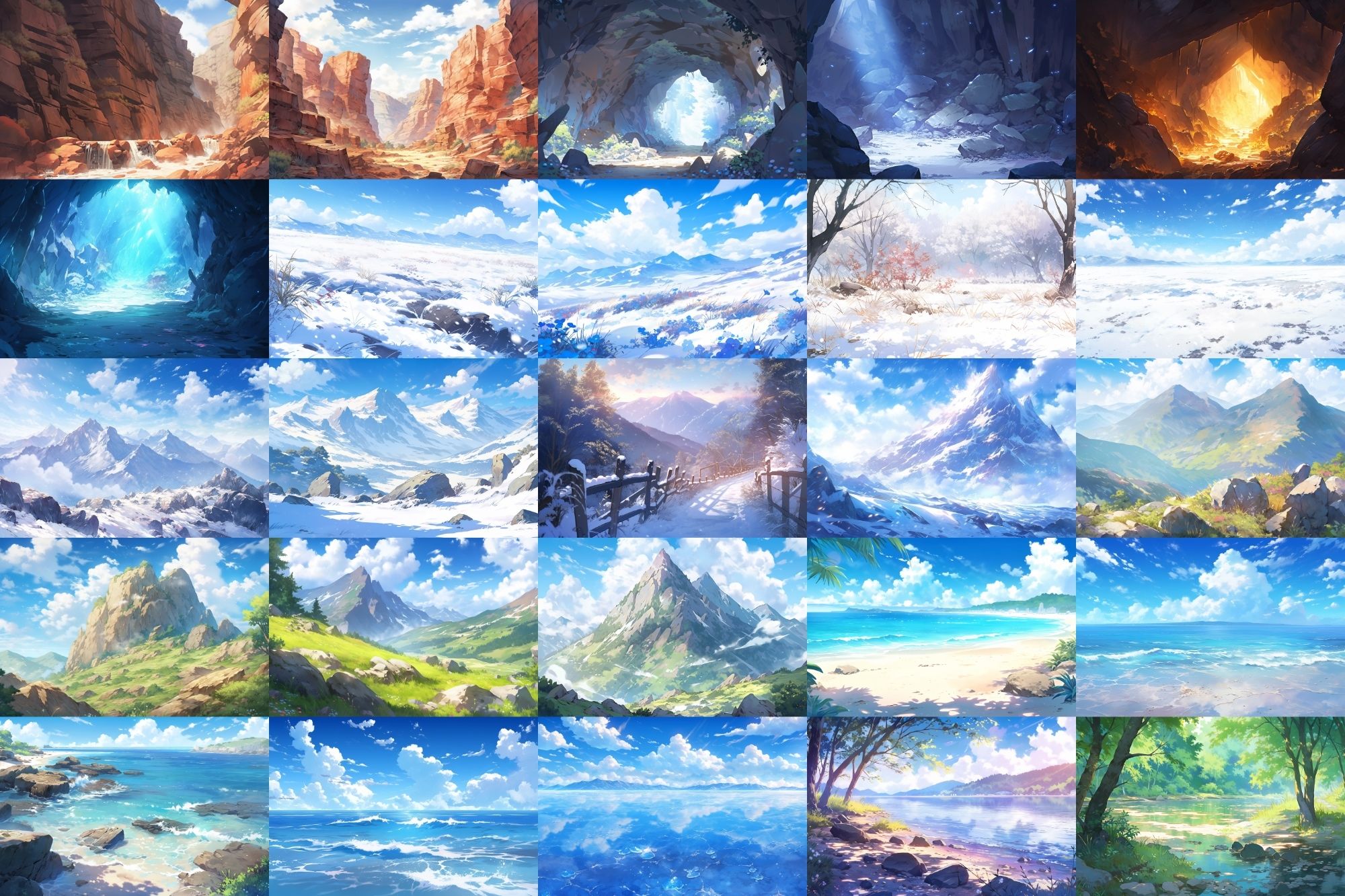 【繊細で芸術的な自然系背景】著作権フリーの高解像度画像（100枚） サンプル2ページ目
