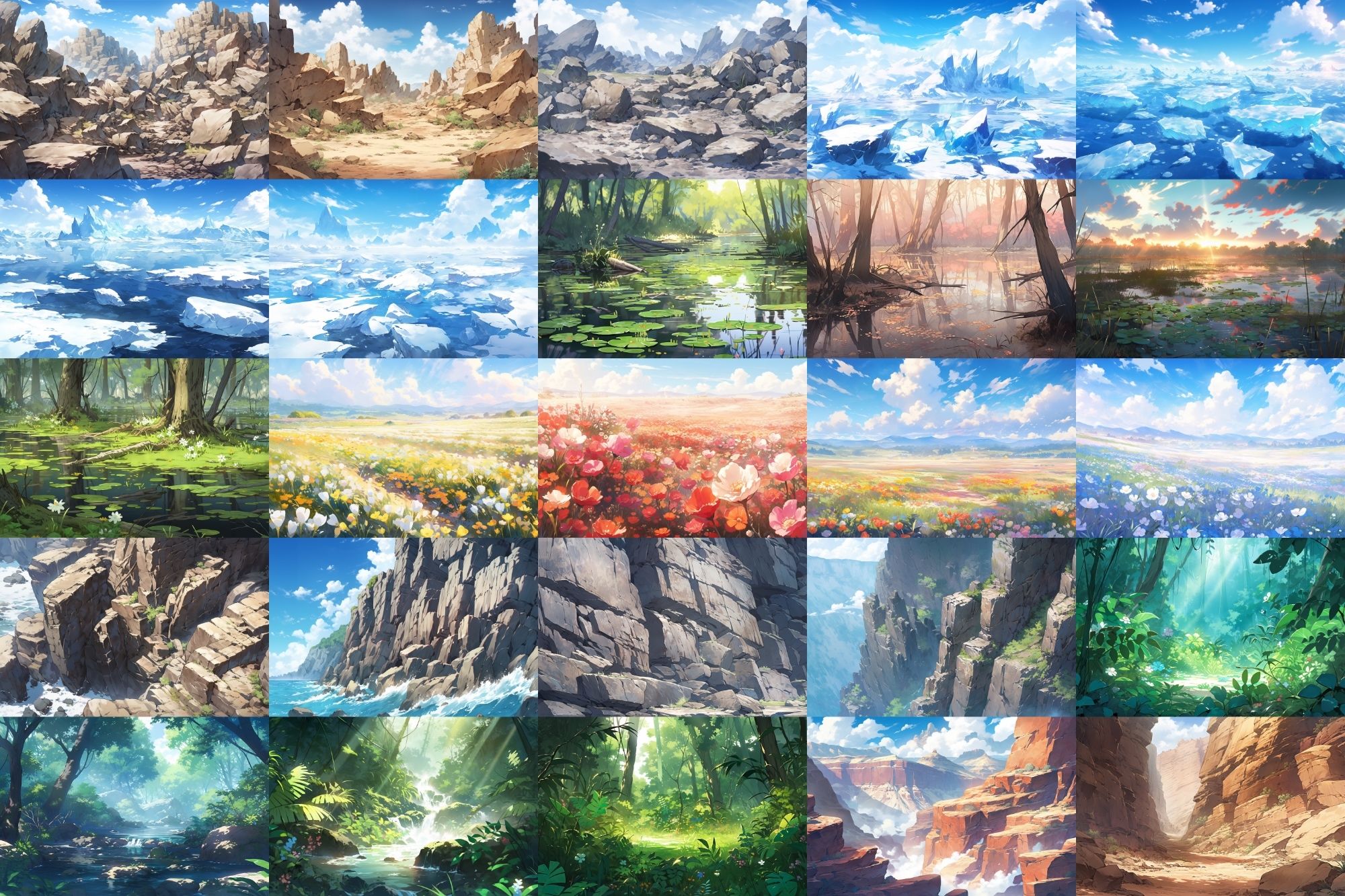 【繊細で芸術的な自然系背景】著作権フリーの高解像度画像（100枚） サンプル3ページ目