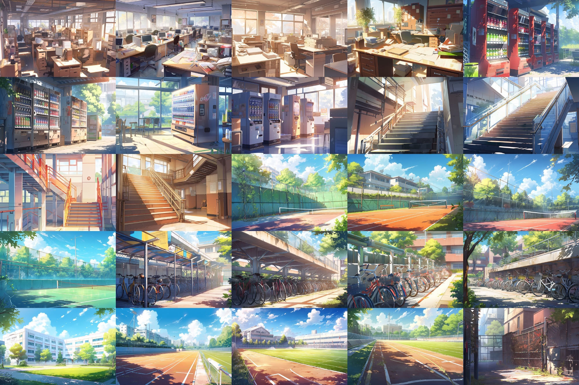 【繊細で芸術的な学校系背景】著作権フリーの高解像度画像（100枚） サンプル4ページ目