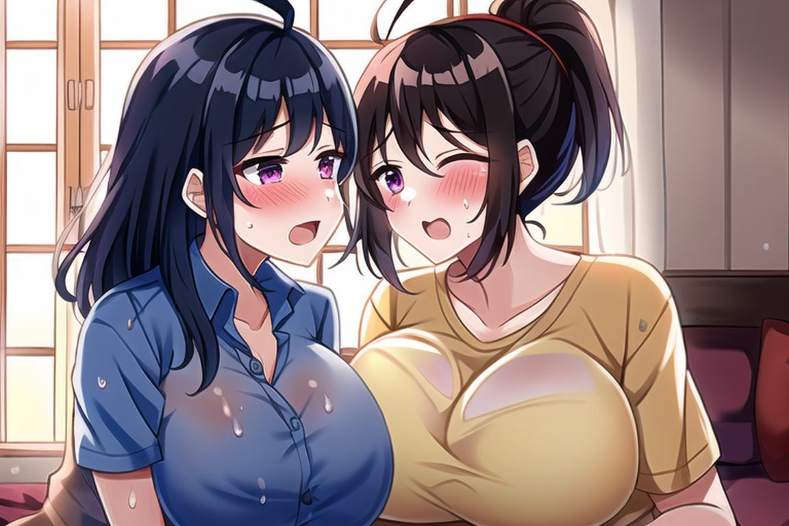 女二人で共同百合生活 サンプル10ページ目