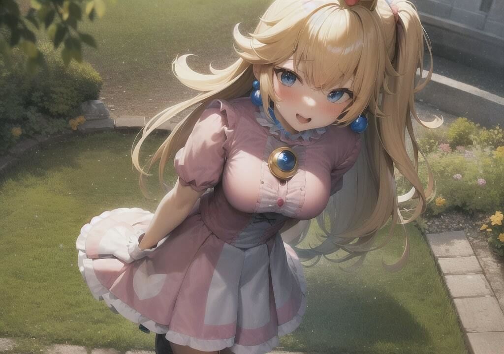 スーパービッチプリンセス キノコ姫のキノコ狩り サンプル1ページ目