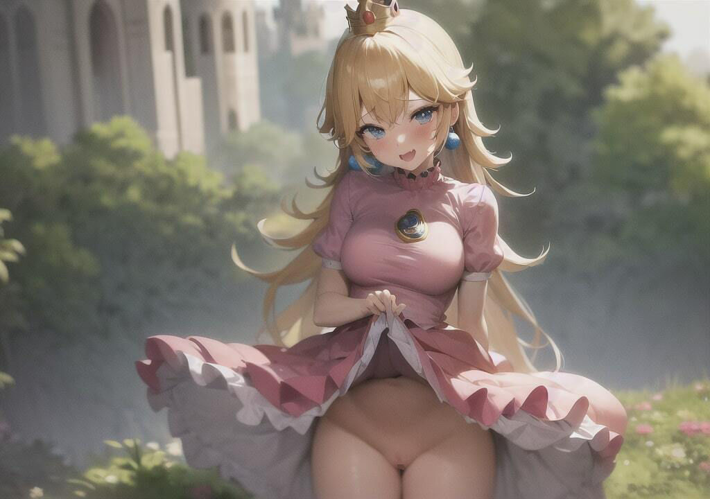 スーパービッチプリンセス キノコ姫のキノコ狩り サンプル2ページ目