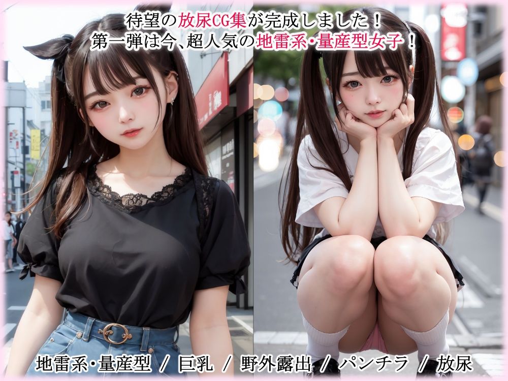 まじヤバ露出放尿 地雷系・量産型 Vol.01 サンプル1ページ目