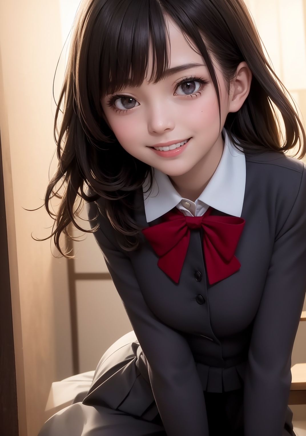 【制服美少女AIイラスト集】AI JKMODE R18【PNG250枚/PDF付】 サンプル2ページ目