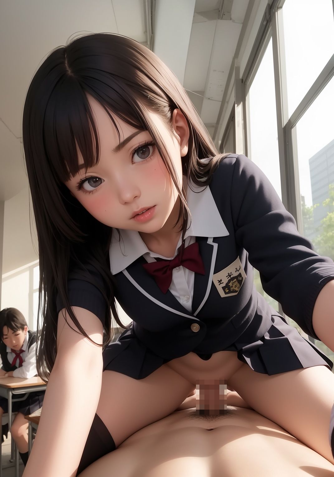 【制服美少女AIイラスト集】AI JKMODE R18【PNG250枚/PDF付】 サンプル10ページ目