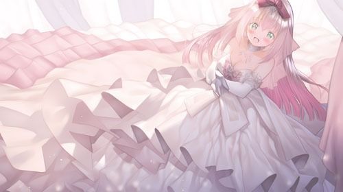 ウエディングドレス美少女セット7 サンプル3ページ目
