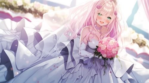 ウエディングドレス美少女セット7 サンプル5ページ目