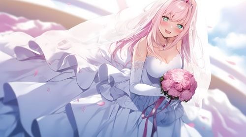ウエディングドレス美少女セット7 サンプル8ページ目