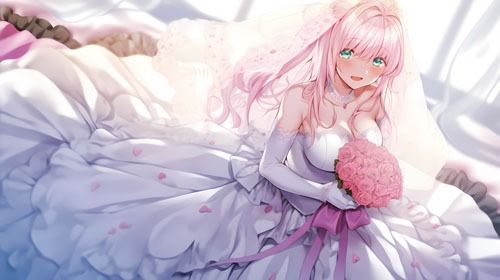 ウエディングドレス美少女セット7 サンプル9ページ目