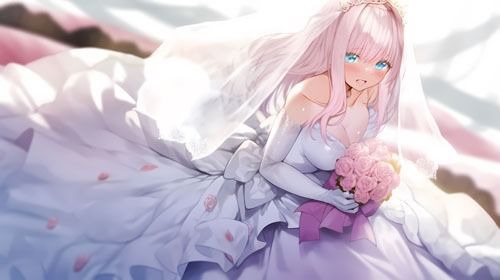 ウエディングドレス美少女セット7 サンプル10ページ目