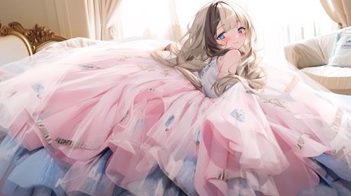 ウエディングドレス美少女セット9 ドレス気持ちいぃ サンプル10ページ目