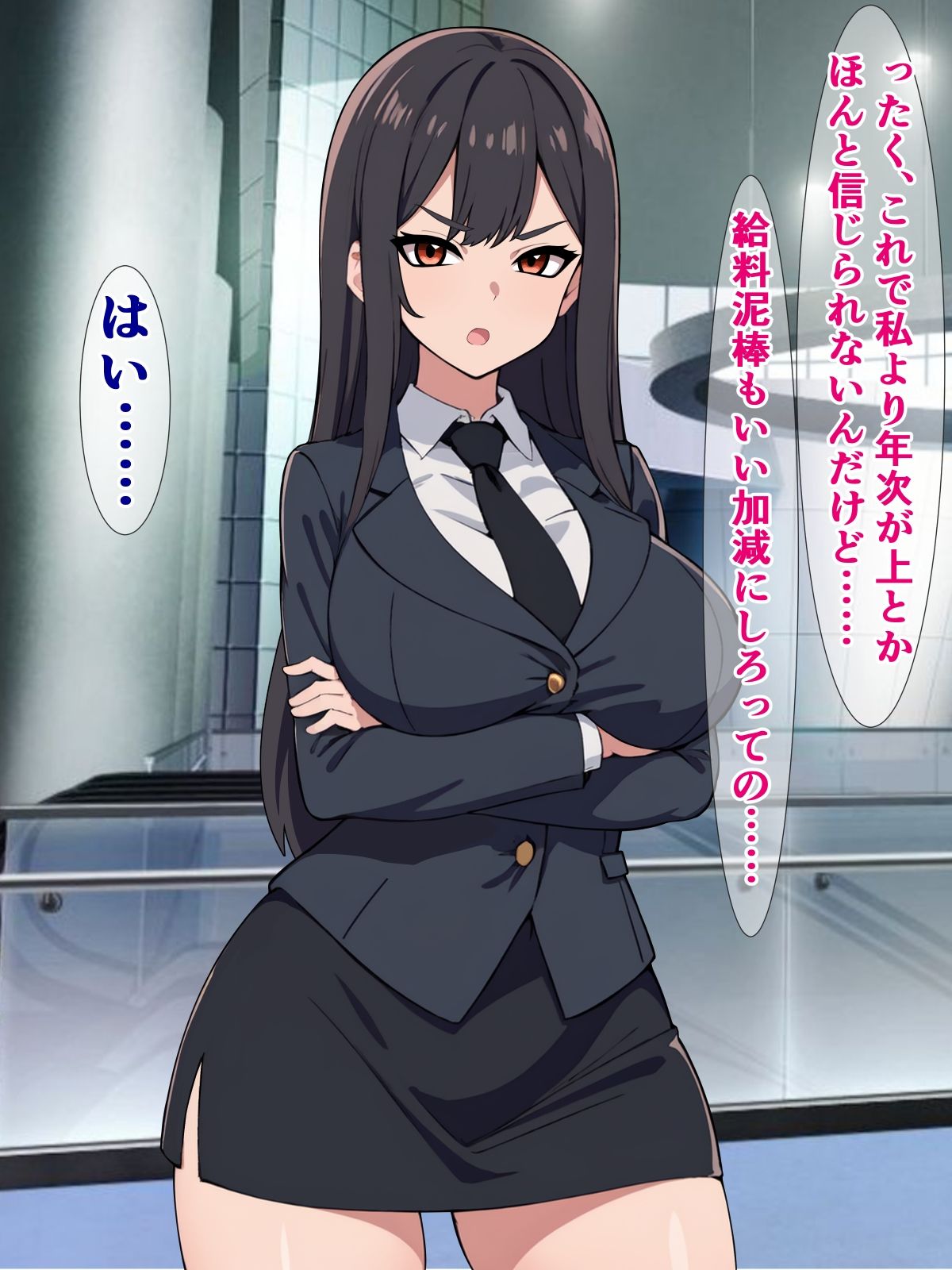 俺をクビにした爆乳女上司が全裸で土下座しに来たけど、俺を戻そうったってもう遅い！ サンプル1ページ目
