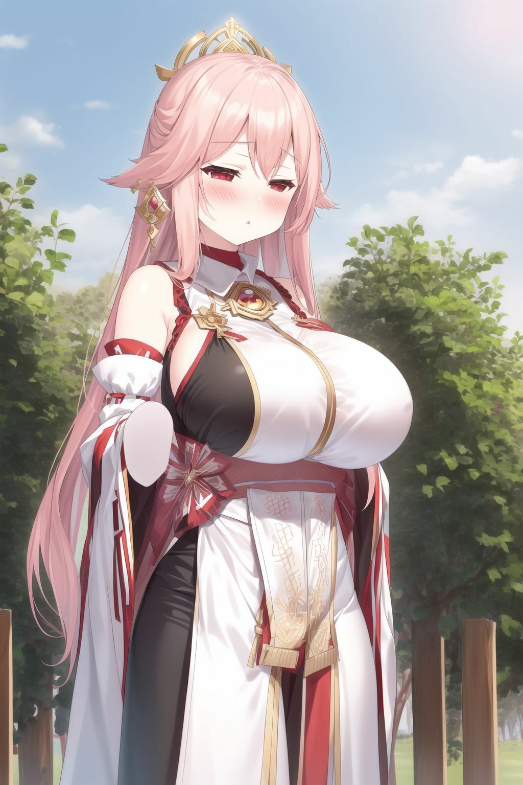 透明少女ー巫女編ー サンプル2ページ目