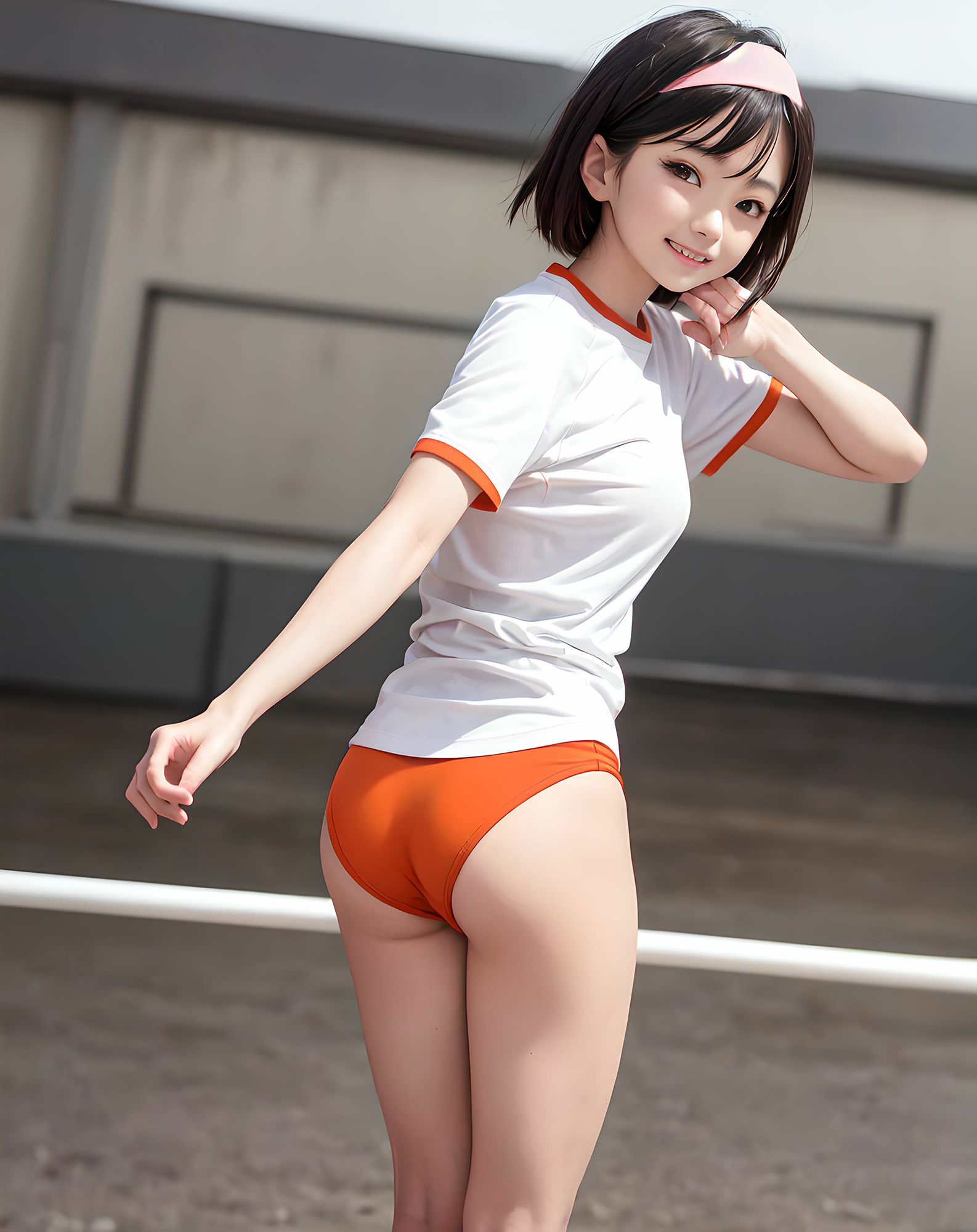 放課後パラダイスブルマパーティ！ サンプル1ページ目