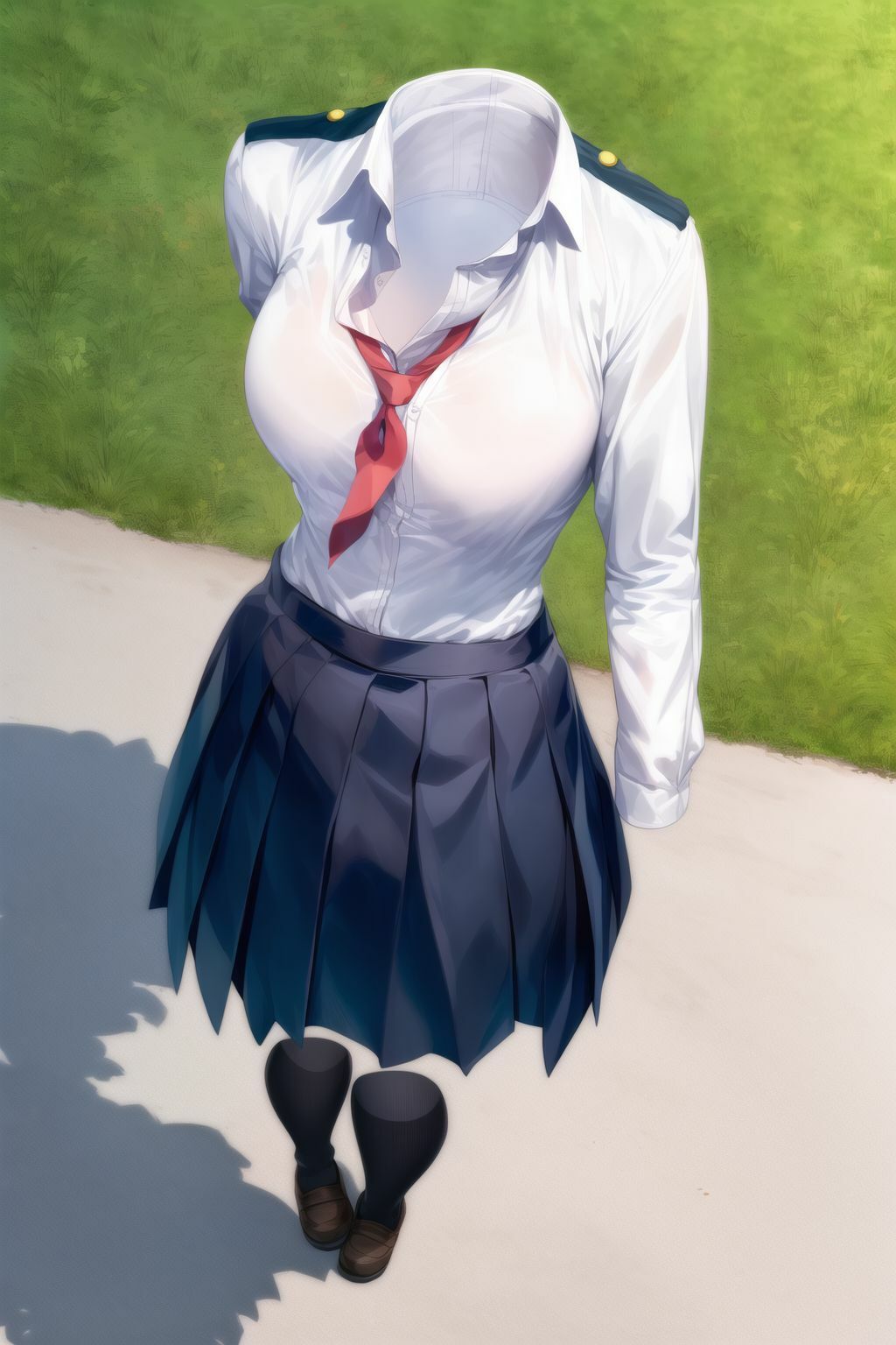 透明少女ー学校制服編ー サンプル2ページ目