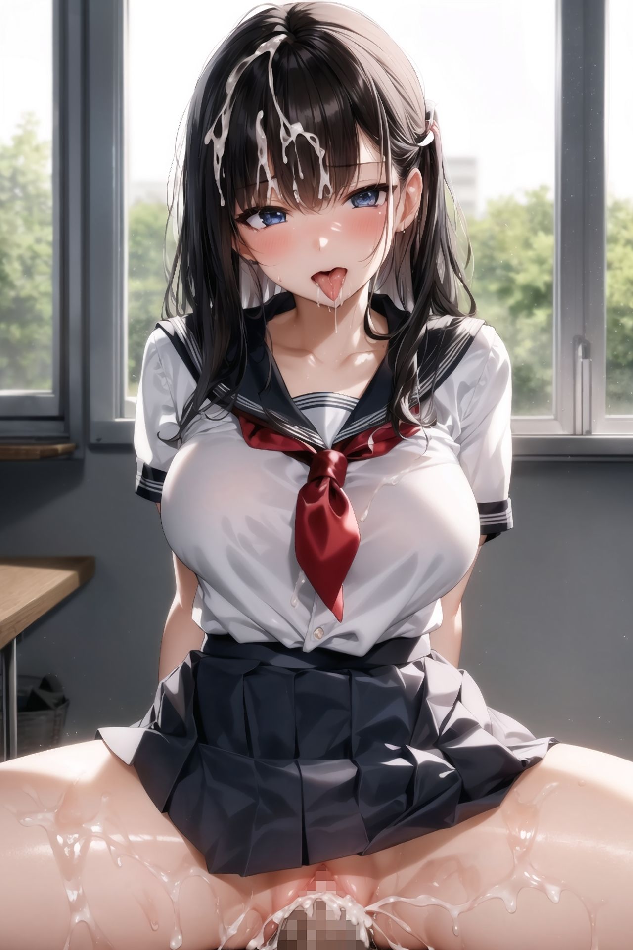 巨乳J〇学園 ハードコア 〜第二幕・犯りまくり編〜 サンプル2ページ目
