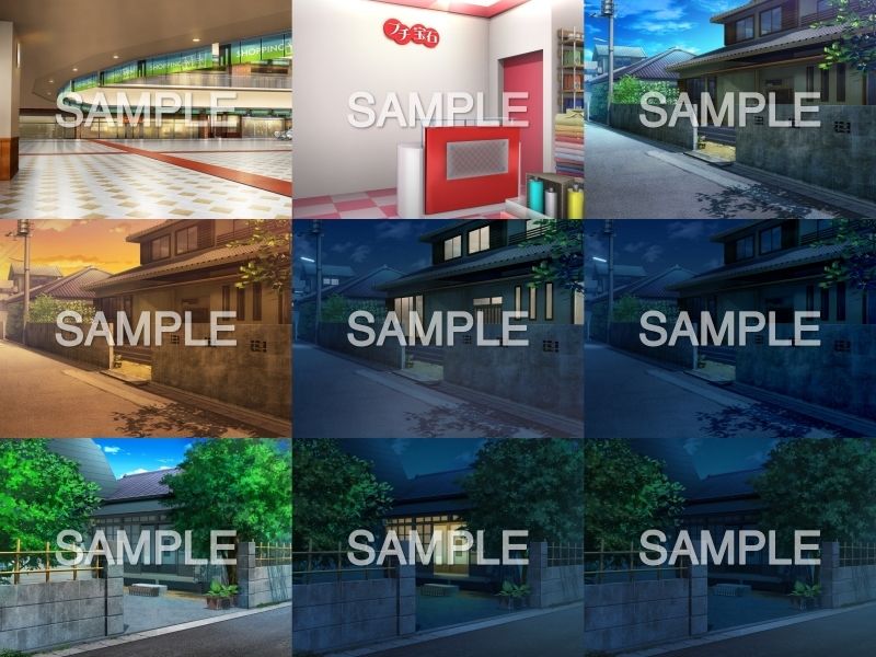 みにくる背景CG素材集『日常編』part17（BoostB） サンプル1ページ目