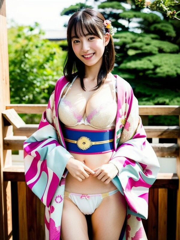 着物は脱ぎかけがエロ美しい サンプル5ページ目