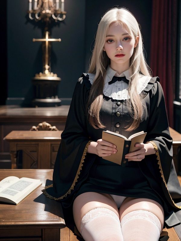 えっちな黒ミサ行ってみた サンプル9ページ目