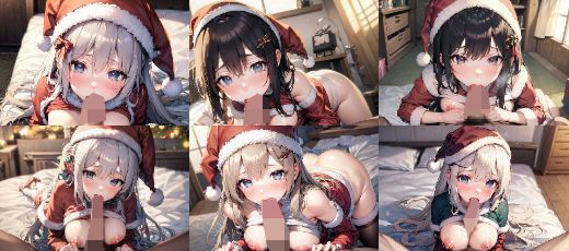 えちえちサンタコス撮影会で巨乳JKを騙して拘束！自分専用の肉便器奴●として使い倒す サンプル5ページ目