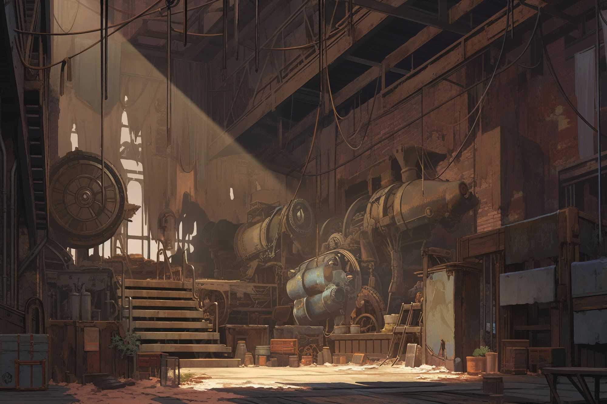 【繊細芸術的スチームパンク背景】著作権フリーの高解像度画像（100枚） サンプル7ページ目