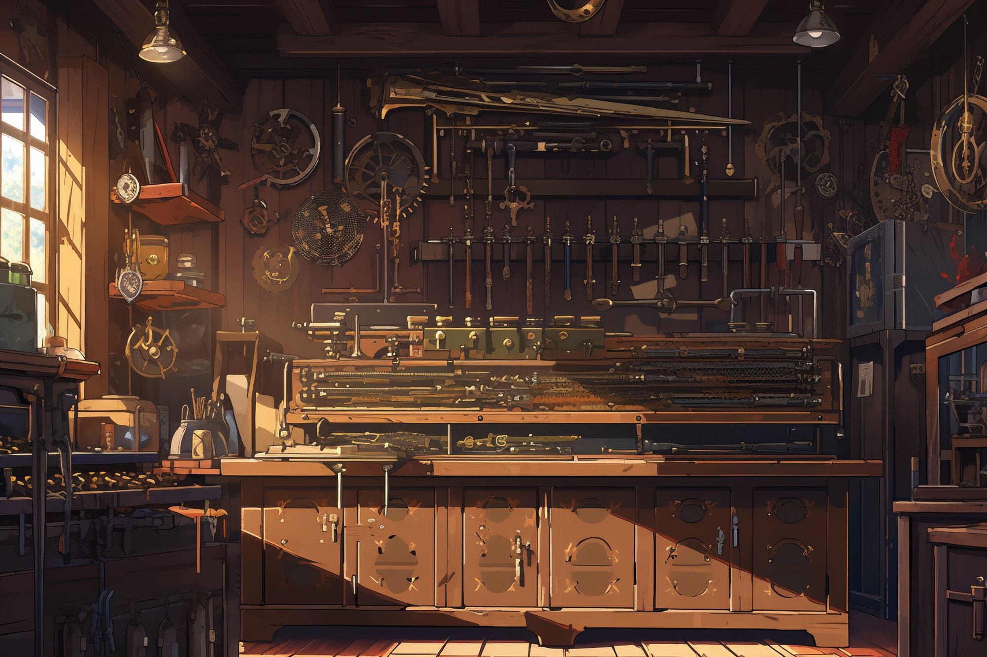 【繊細芸術的スチームパンク背景】著作権フリーの高解像度画像（100枚） サンプル10ページ目